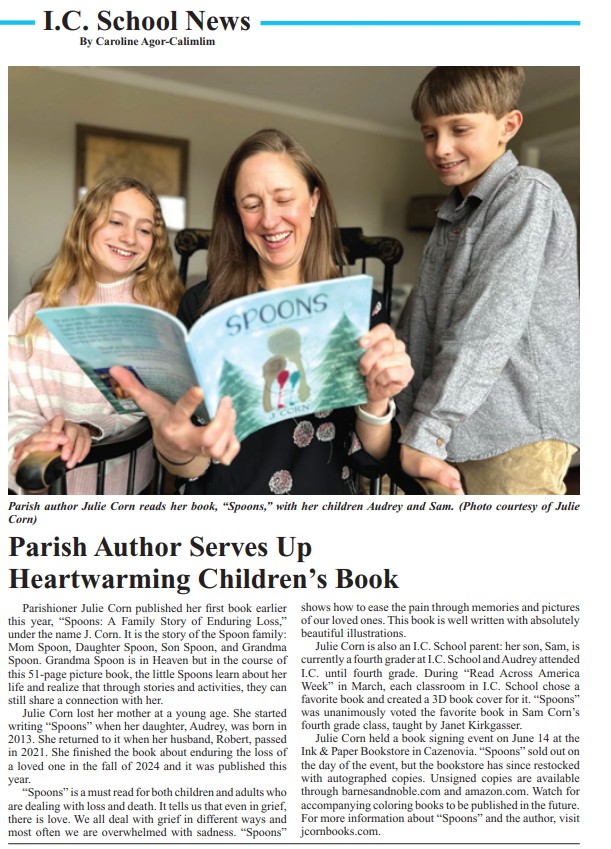 Parish Author Serves Up Heartwarming Children’s Book
